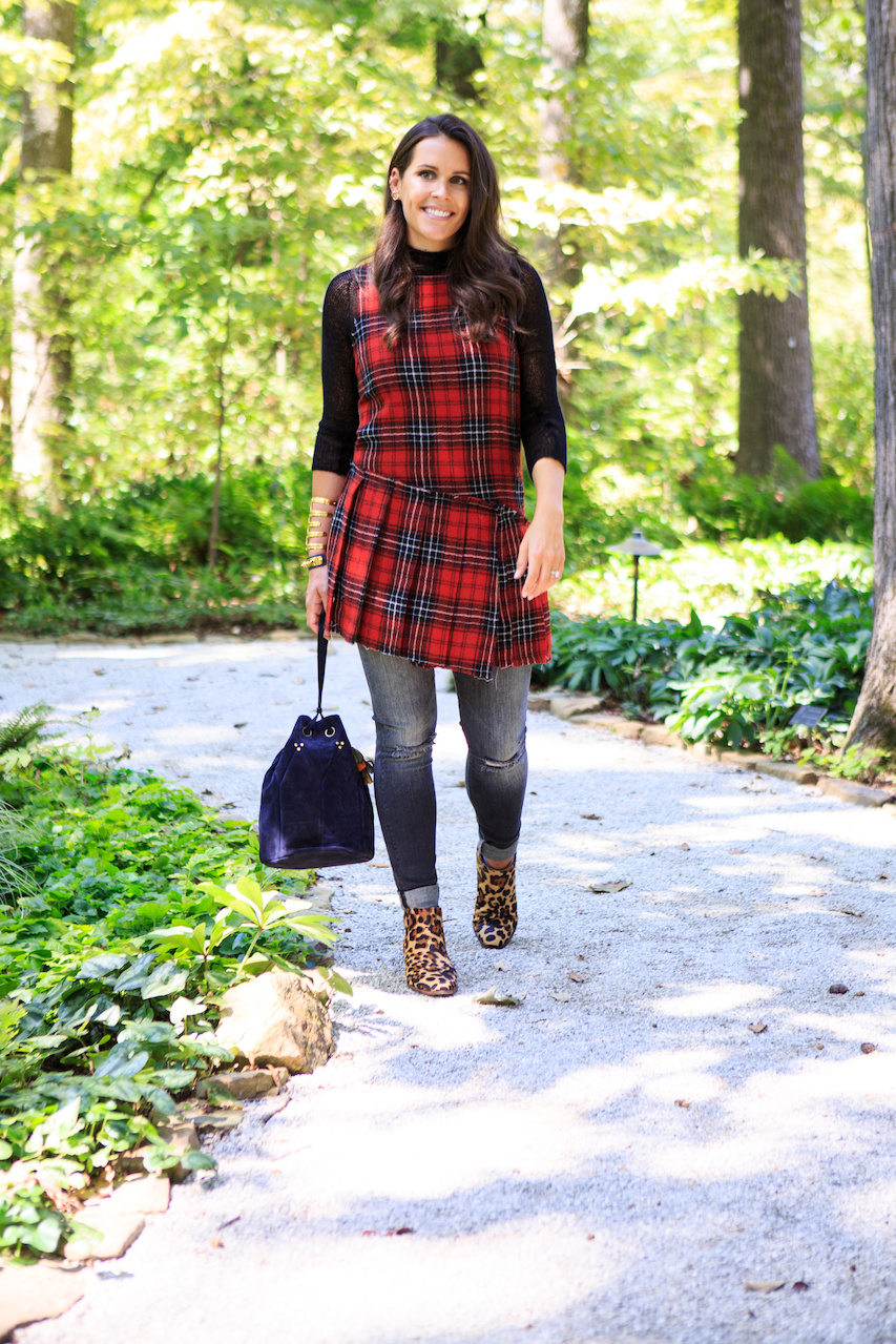 From 20Twelve, Mary wears an R13 dress, $495, and sweater $395; Mother denim jeans, $209; Jerome Dreyfuss handbag, $663; Charlotte Chesnais earrings, $395 and Aurelie Bidermann bracelet, $550. From 20Twelve, Mary wears an R13 dress, $495, and sweater $395; Mother denim jeans, $209; Jerome Dreyfuss handbag, $663; Charlotte Chesnais earrings, $395 and Aurelie Bidermann bracelet, $550.