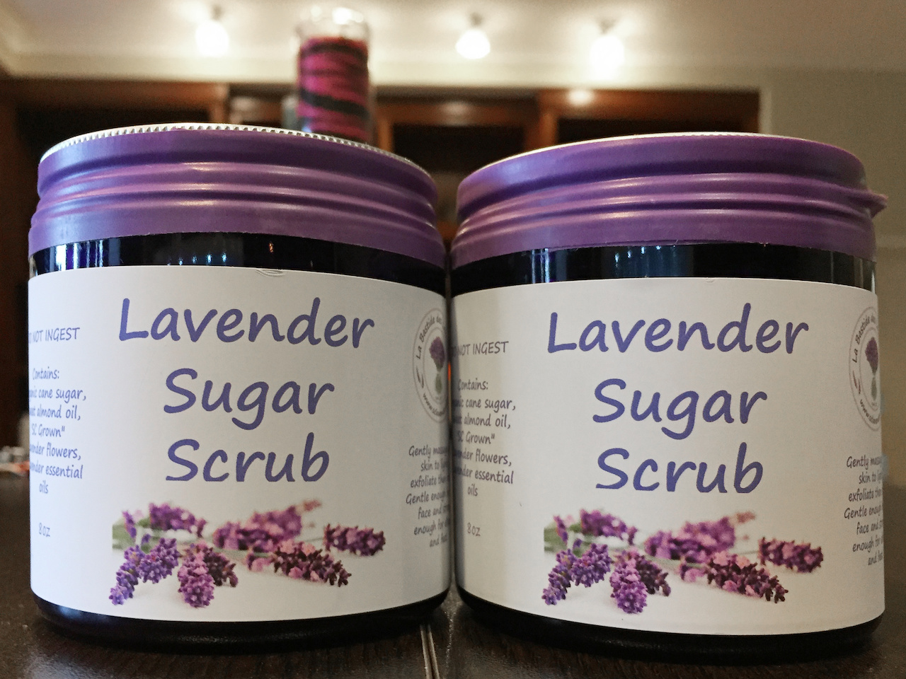 lavender sugar scrub Lavender sugar scrub|styleblueprint.com