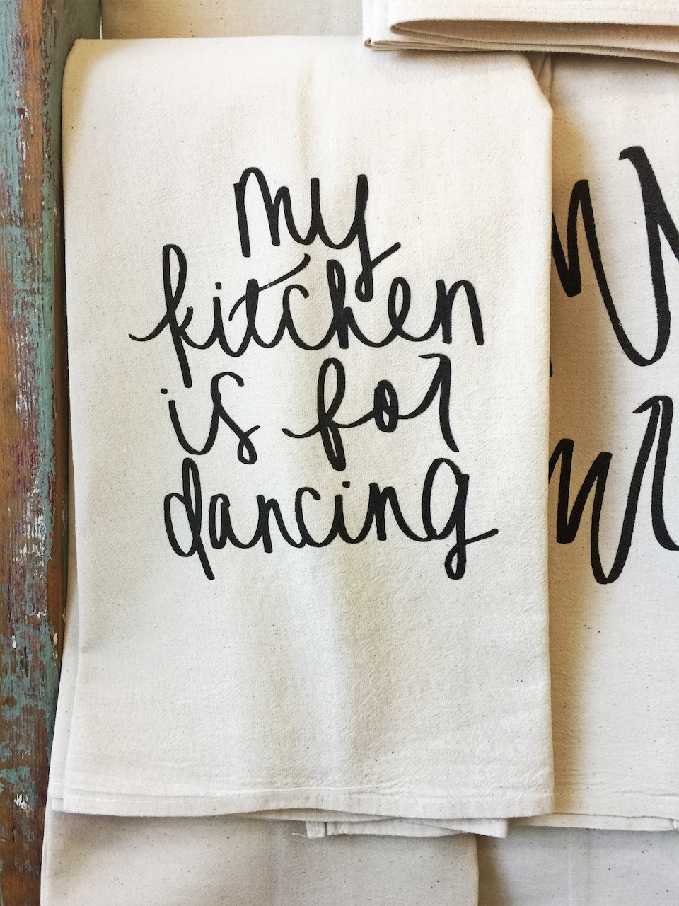 Tea towel Dancing tea towel|styleblueprint.com
