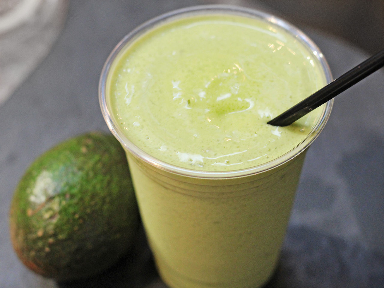 Nature's Garden Express' Matchacado smoothie matchacado_smoothie nature's garden express styleblueprint atlanta