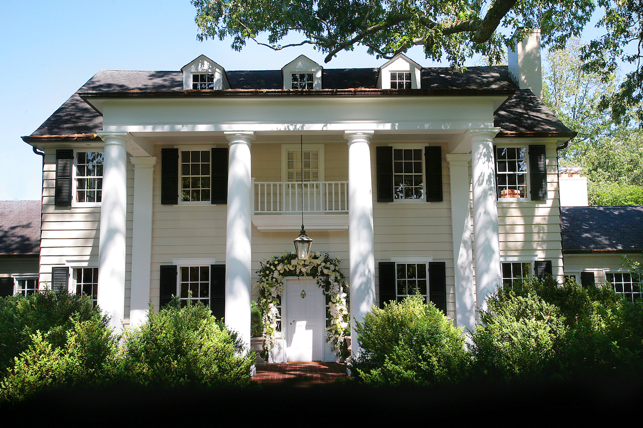 Bryson’s grandfather’s estate was the setting for the spring wedding. Bryson’s grandfather’s estate was the setting for the spring wedding.