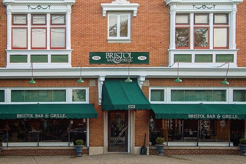 The Bristol Bar & Grille on Bardstown Road is a Louisville late-night institution Bristol Bar and Grille on Bardstown Road in the Highlands