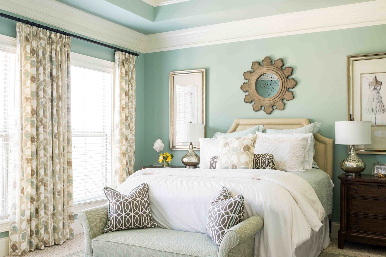 A bedroom should be a tranquil space that helps you wind down from the day. michele gratch interior designer crush styleblueprint atlanta