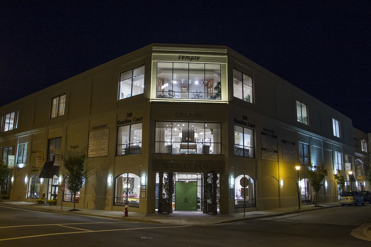 Showrooms at High Point stay open into the early evening, as furniture manufacturers entertain designers and store owners from across the globe. Showrooms at High Point stay open into the early evening, as furniture manufacturers entertain designers and store owners from across the globe.