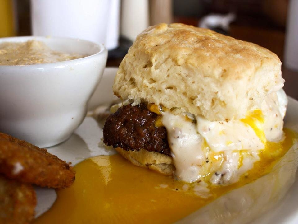Good golly, Ms. Molly -- check out that biscuit! Styleblueprint atlanta biscuits java jive
