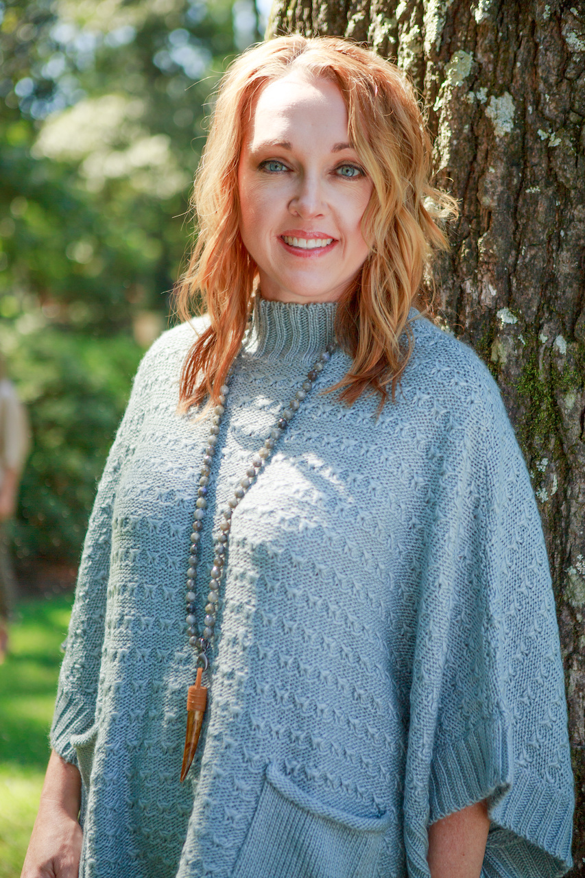 Poncho by LaMade $92; and n ecklace by Gold+Stone $118 from Sorelle. Poncho by LaMade $92; and n ecklace by Gold+Stone $118 from Sorelle.