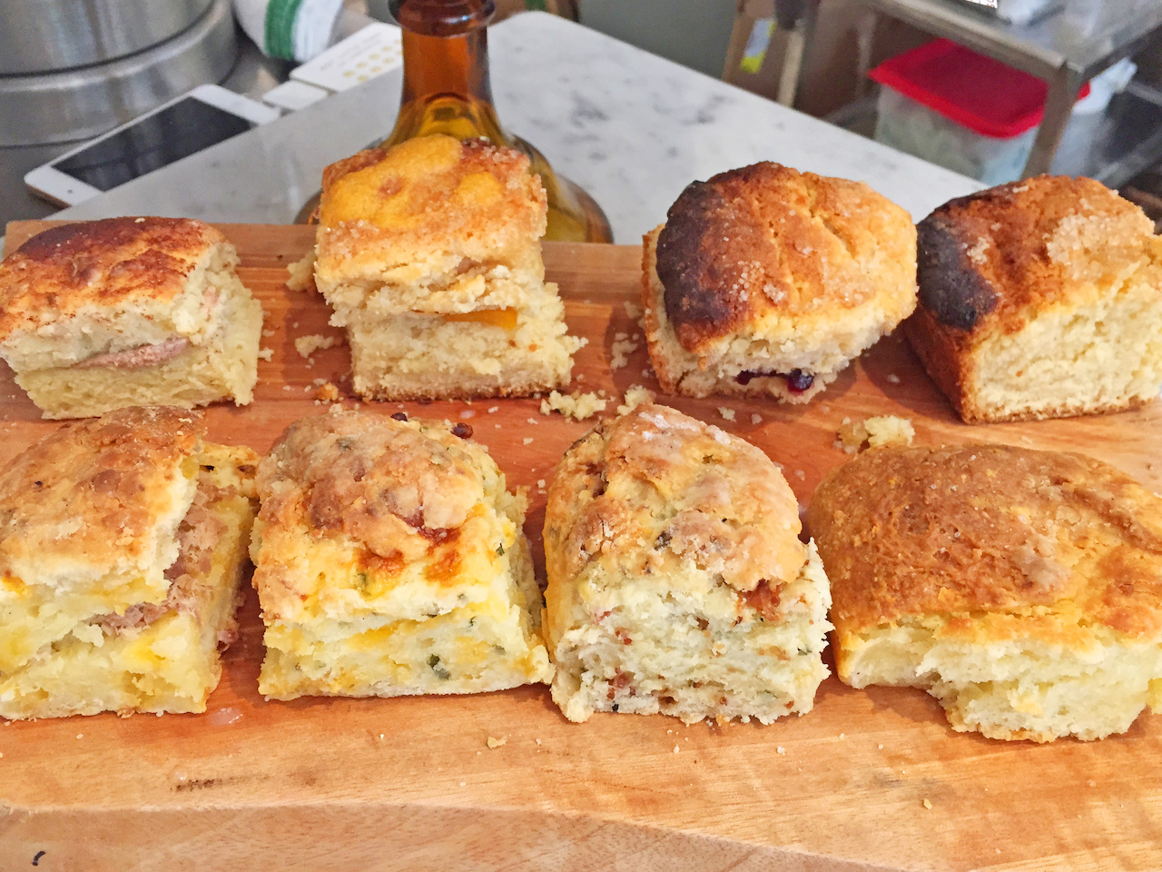They're all tasty and ready to be devoured! styleblueprint atlanta biscuits callie's hot little biscuit