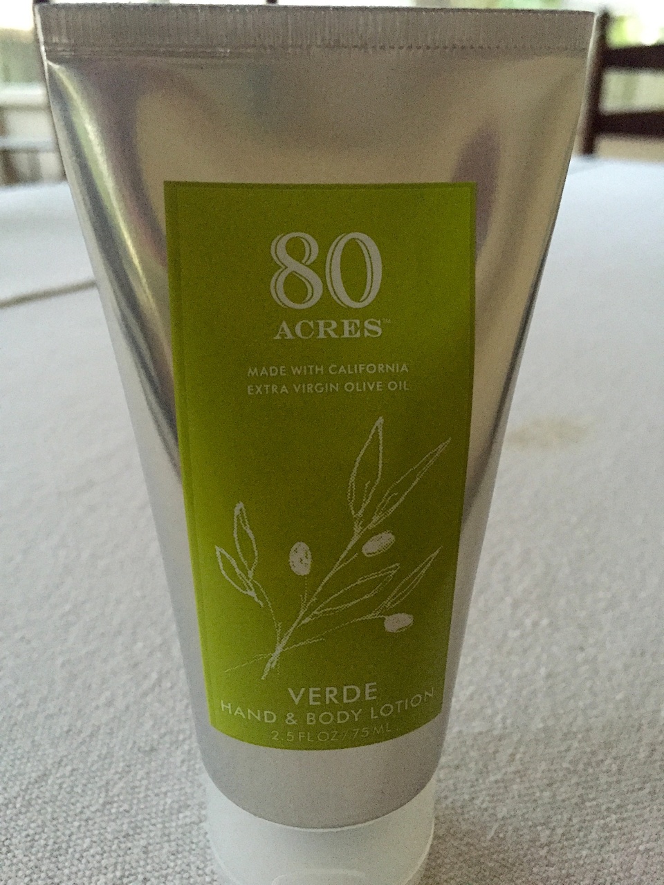 80 Acres body lotion, $12 from the Mighty Olive 80 Acres body lotion, $12 from the Mighty Olive