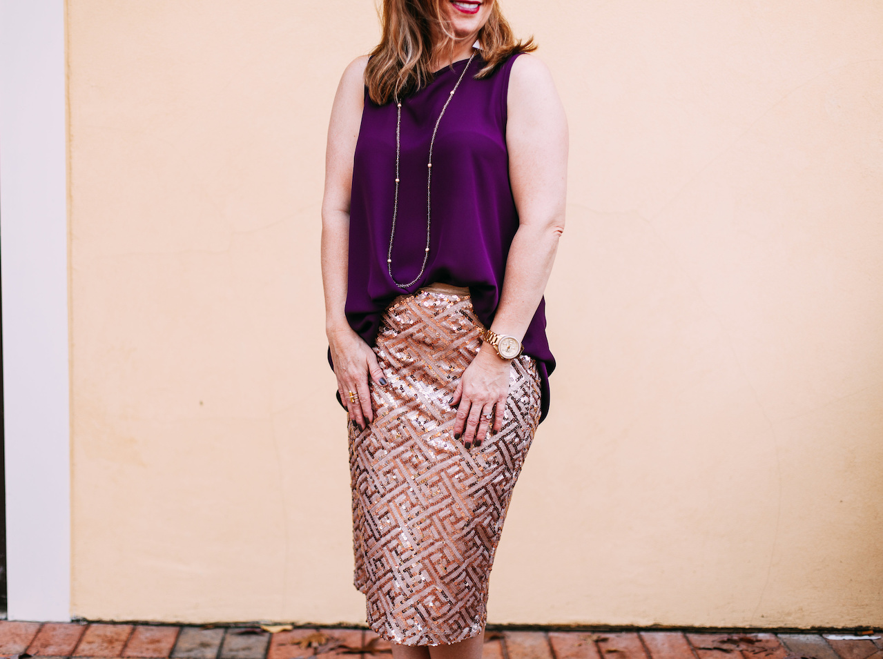 sequined skirt sequined skirt|styleblueprint.com