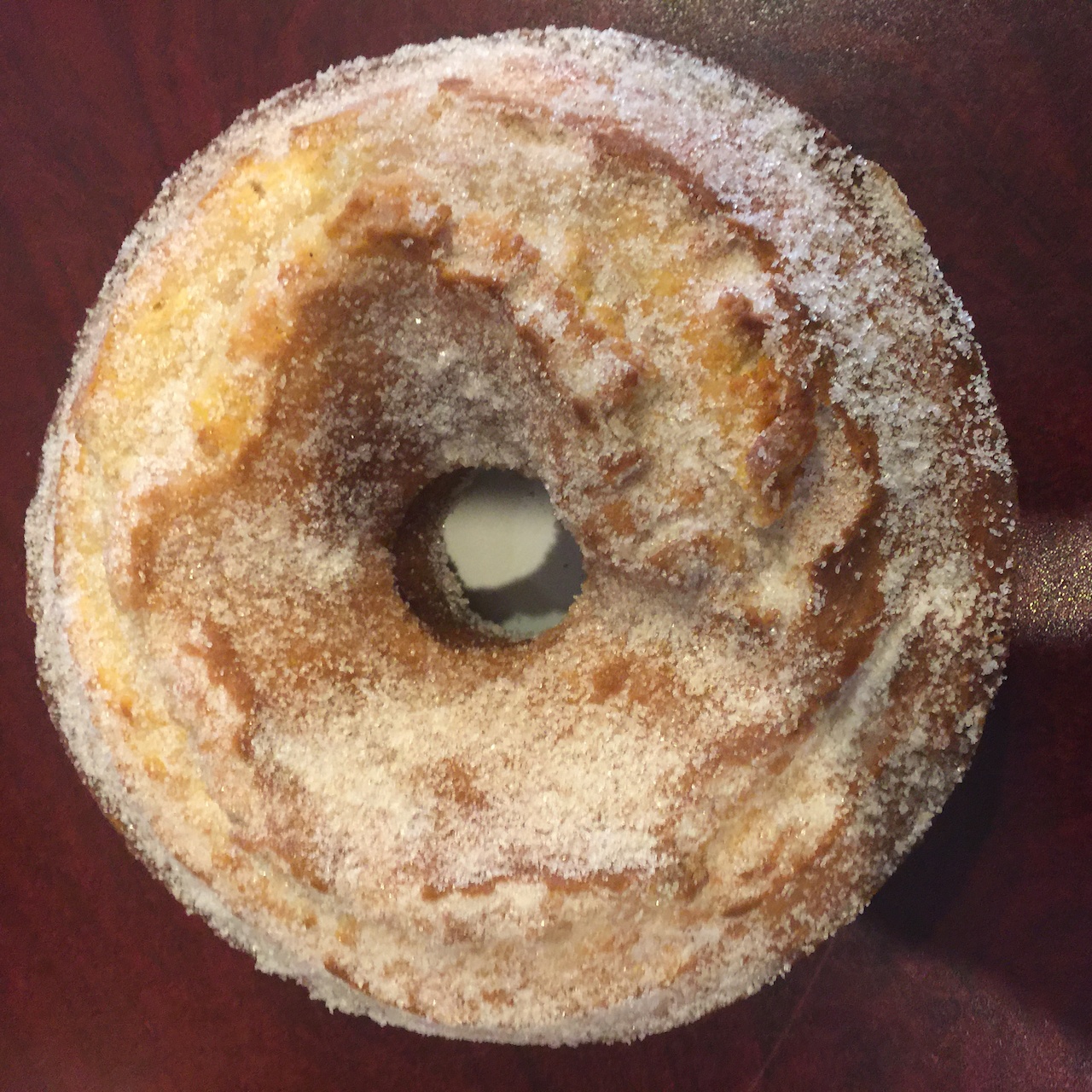 Cinnamon sugar coffee cake, $15 at Bluff City Coffee & Bakery Cinnamon sugar coffee cake, $15 at Bluff City Coffee & Bakery