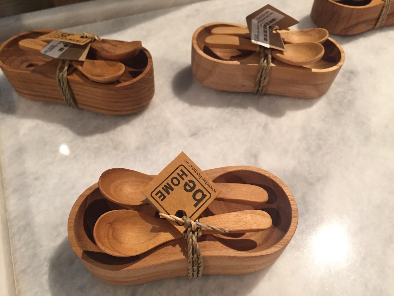 Teak salt and pepper cellar, $25, at Greg Baudoin Interior Design Teak salt and pepper cellar, $25, at Greg Baudoin Interior Design