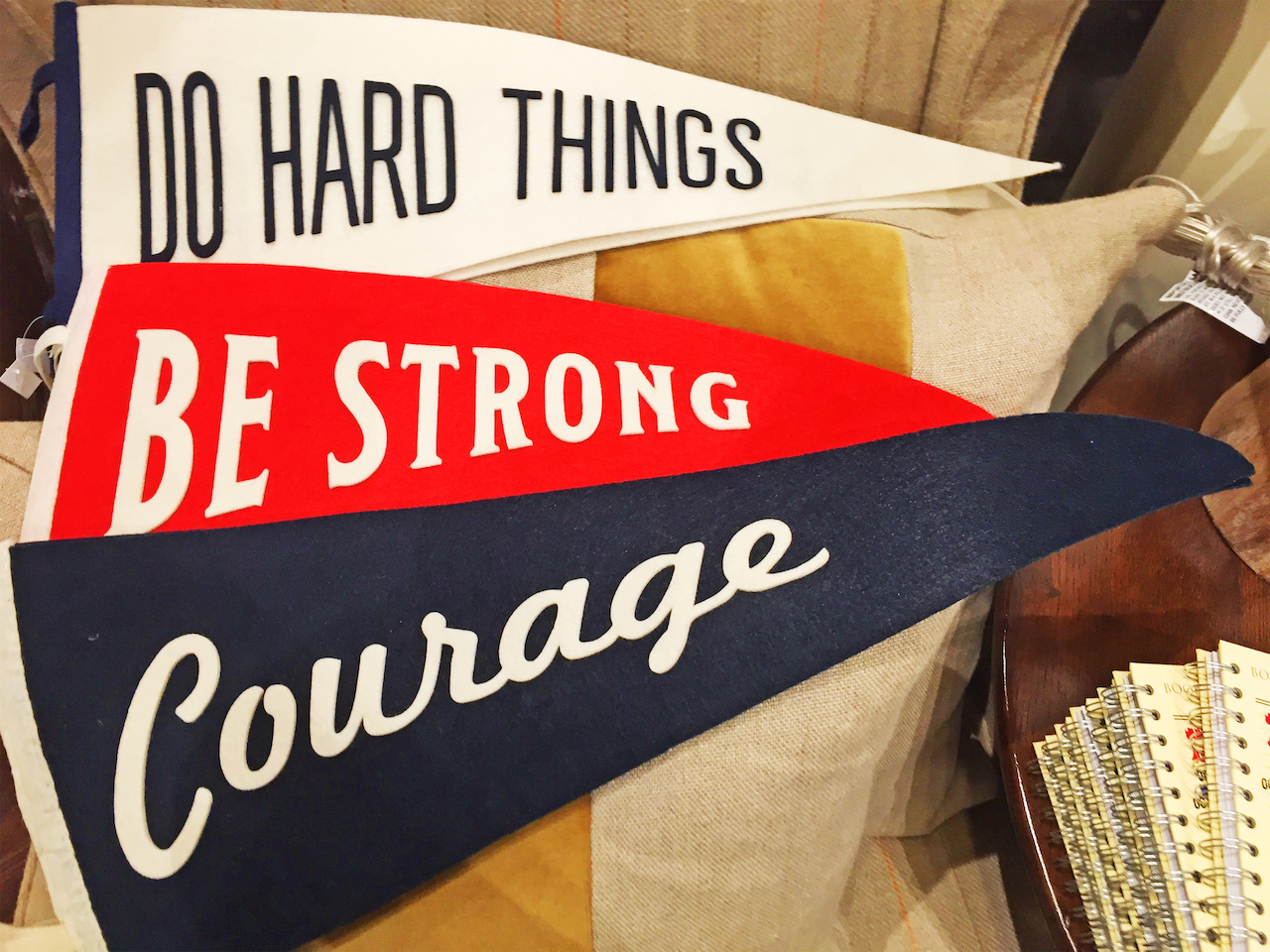 Much cuter than a hang-in-there poster styleblueprint atlanta september finds motivational pendants