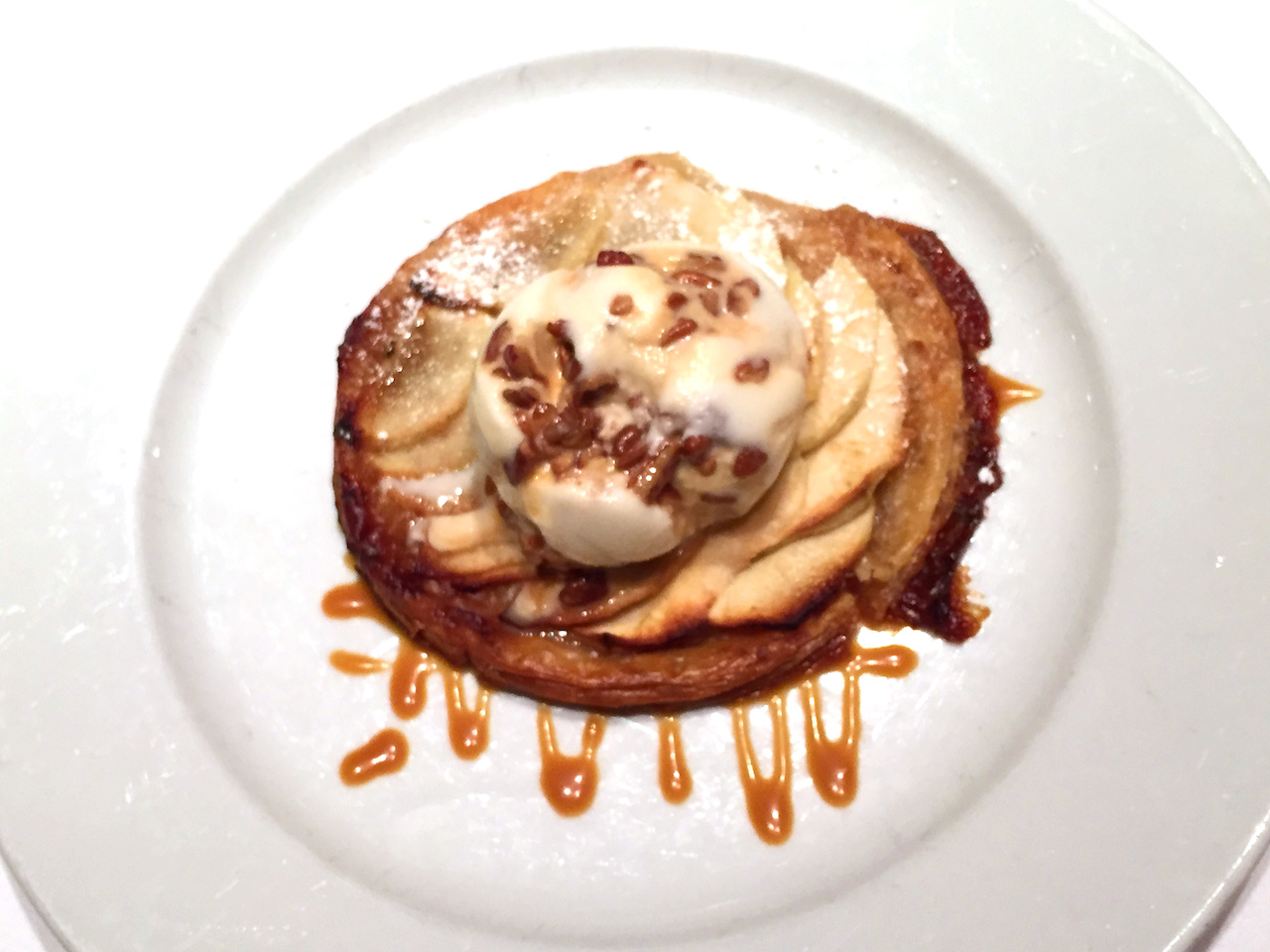 What's a meal without dessert?! styleblueprint atlanta F&B apple tart