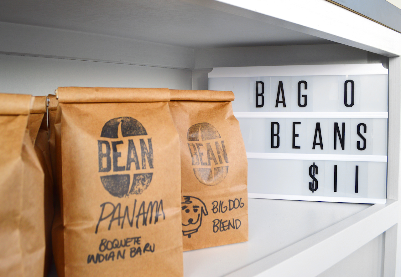 Pick up a bag of your favorite Bean coffee, roasted in-house by owner Billy Seckman. Pick up a bag of your favorite Bean coffee, roasted in-house by owner Billy Seckman.