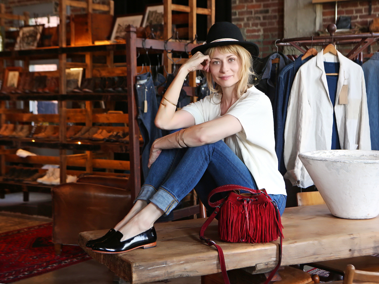 When women wear masculine style, sass is always involved! Casually dapper, this look was made and designed entirely in Nashville.