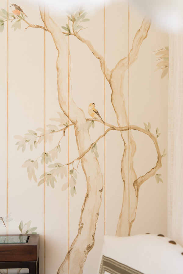 Little birds strewn throughout the room Take a look inside the Bellarmine Show House 2016