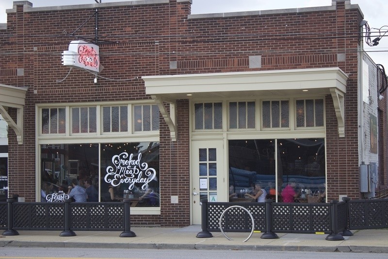 Feast on Market Street stays open until 2 a.m. for your post-Derby event bbq needs. Feast on Market Street stays open until 2 a.m. for your post-Derby event bbq needs.
