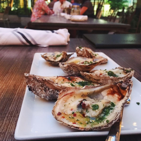 Cara was celebrating summer, her fiance and oysters at Felecia Suzanne on this recent post. Image | @cara_melized Cara was celebrating summer, her fiance and oysters at Felicia Suzanne on this recent post. Image | @cara_melized