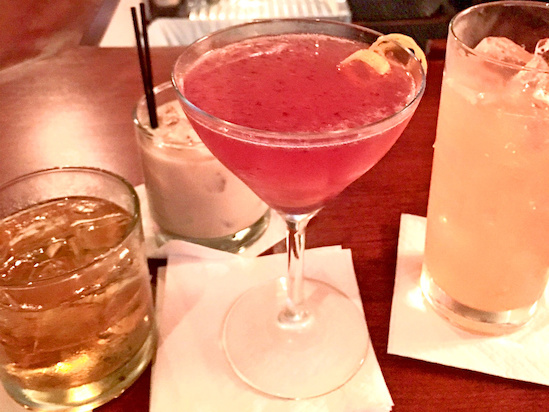 Happy hour well drinks at The Grove Grill. Happy hour well drinks at The Grove Grill.