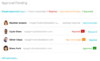 Approval examples