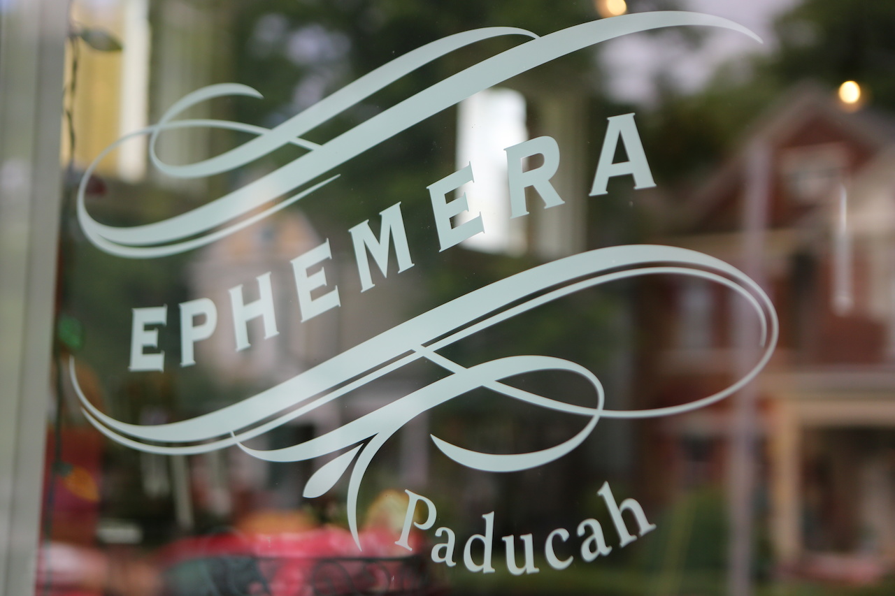 Ephemera is a store and art studio in the Lowertown Arts District of Paducah, KY. Ephemera is a store and art studio in the Lowertown Arts District of Paducah, KY.