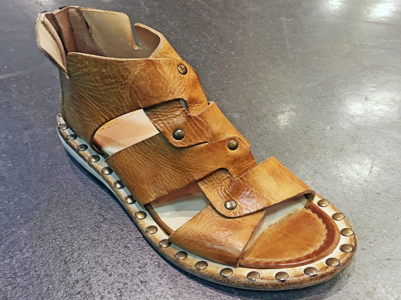 La Bottega sandal, $311, at Betsy Prince La Bottega sandal, $311, at Betsy Prince