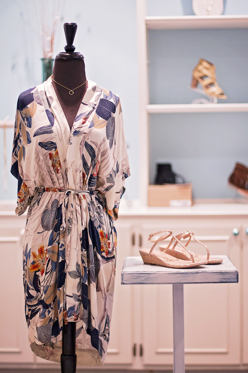 From More Therapy: On the Road Mura tunic, $71; Splendid ember nude wedges, $42; Golden Stella necklace, $30 From More Therapy: On the Road Mura tunic, $71; Splendid ember nude wedges, $42; Golden Stella necklace, $30