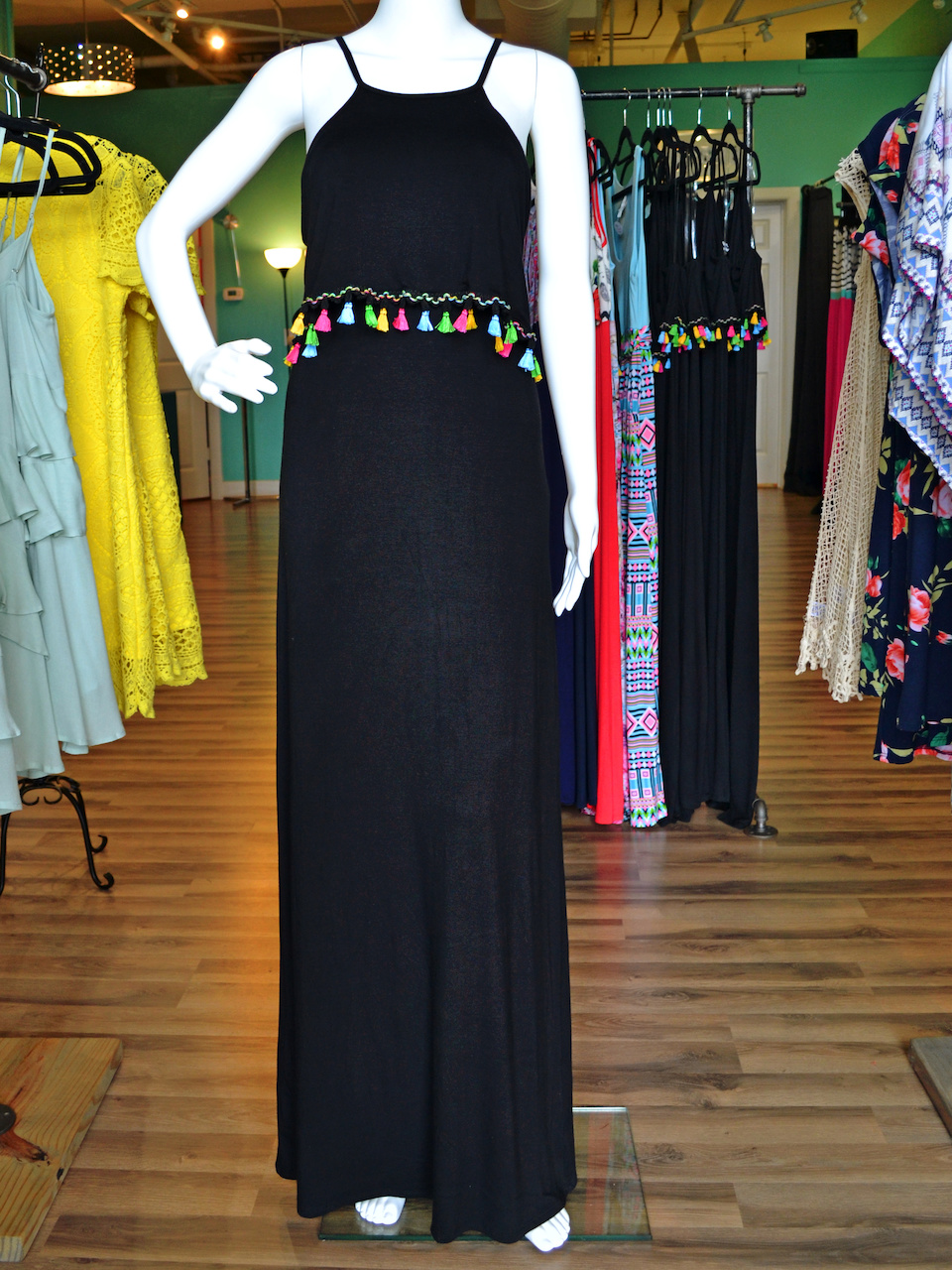 This dress has two tiers, but is one piece What to Wear August Events in Louisville