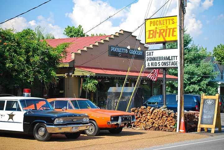 Make a stop at Puckett's Grocery in Leiper's Fork Make a stop at Puckett's Grocery in Leiper's Fork