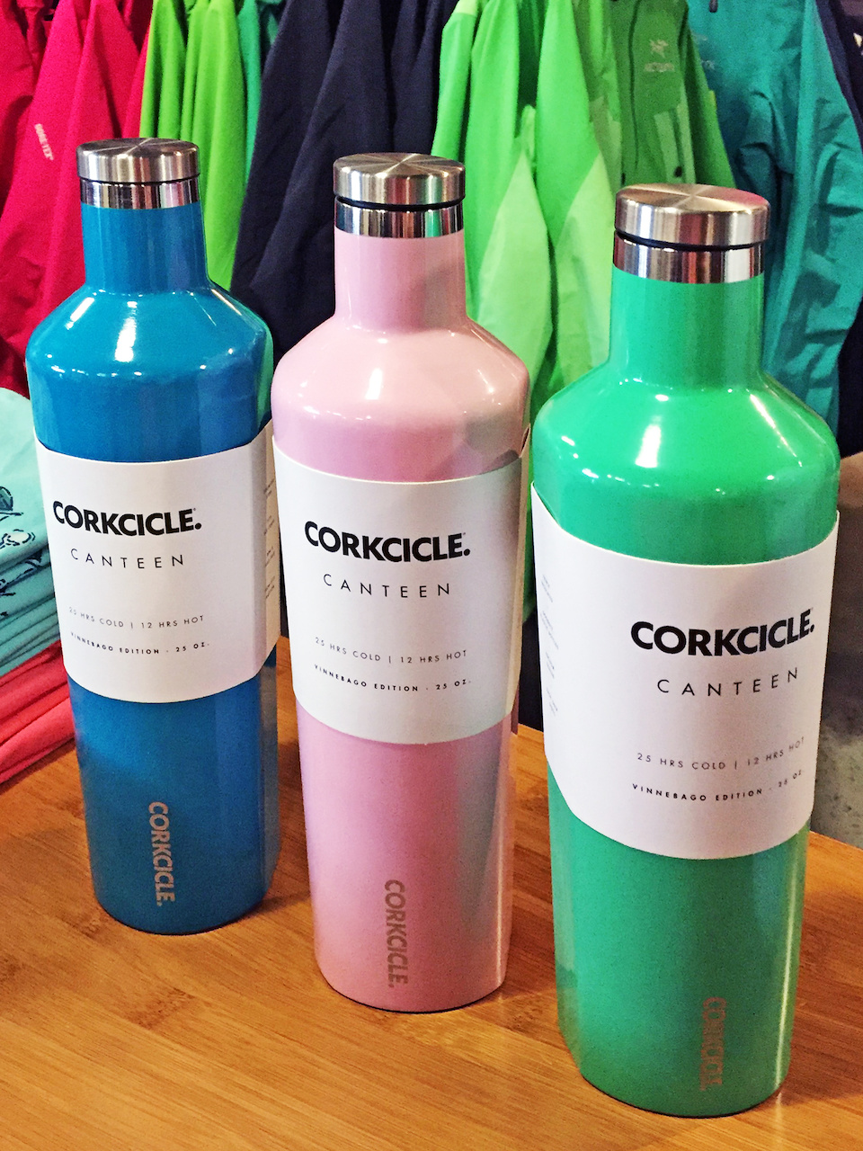 Water can look good in a bottle. Canteen -- July FINDS
