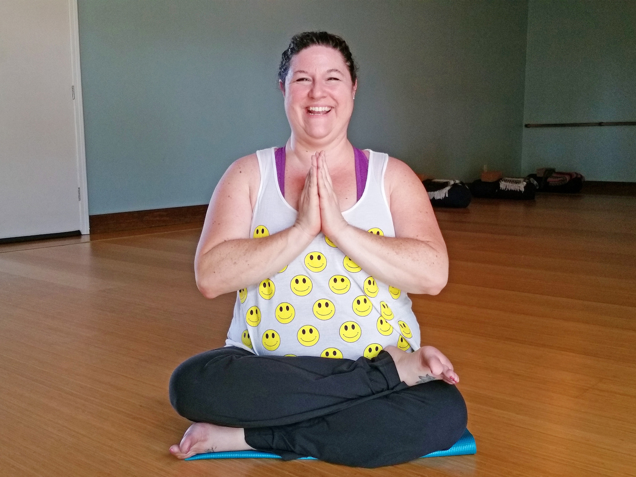 Nancy is a bright-hearted and thoughtful person, who truly wants people from all walks of life to feel comfortable to try yoga, because she says it has done so much to help her through her own struggles. Nancy is a bright-hearted and thoughtful person, who truly wants people from all walks of life to feel comfortable to try yoga, because she says it has done so much to help her through her own struggles.