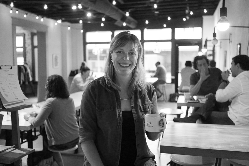 Lisa loves meeting her customers and being part of the Broad Avenue community. Lisa loves meeting her customers and being part of the Broad Avenue community.