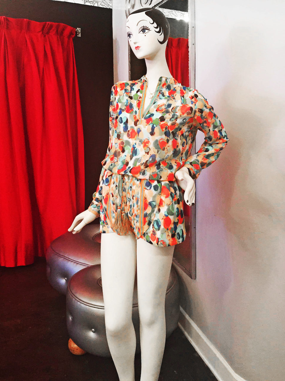From Theadora Abbeyluxe: KAS New York printed top, $128; KAS New York printed short, $98 From Theadora Abbeyluxe: KAS New York printed top, $128; KAS New York printed short, $98