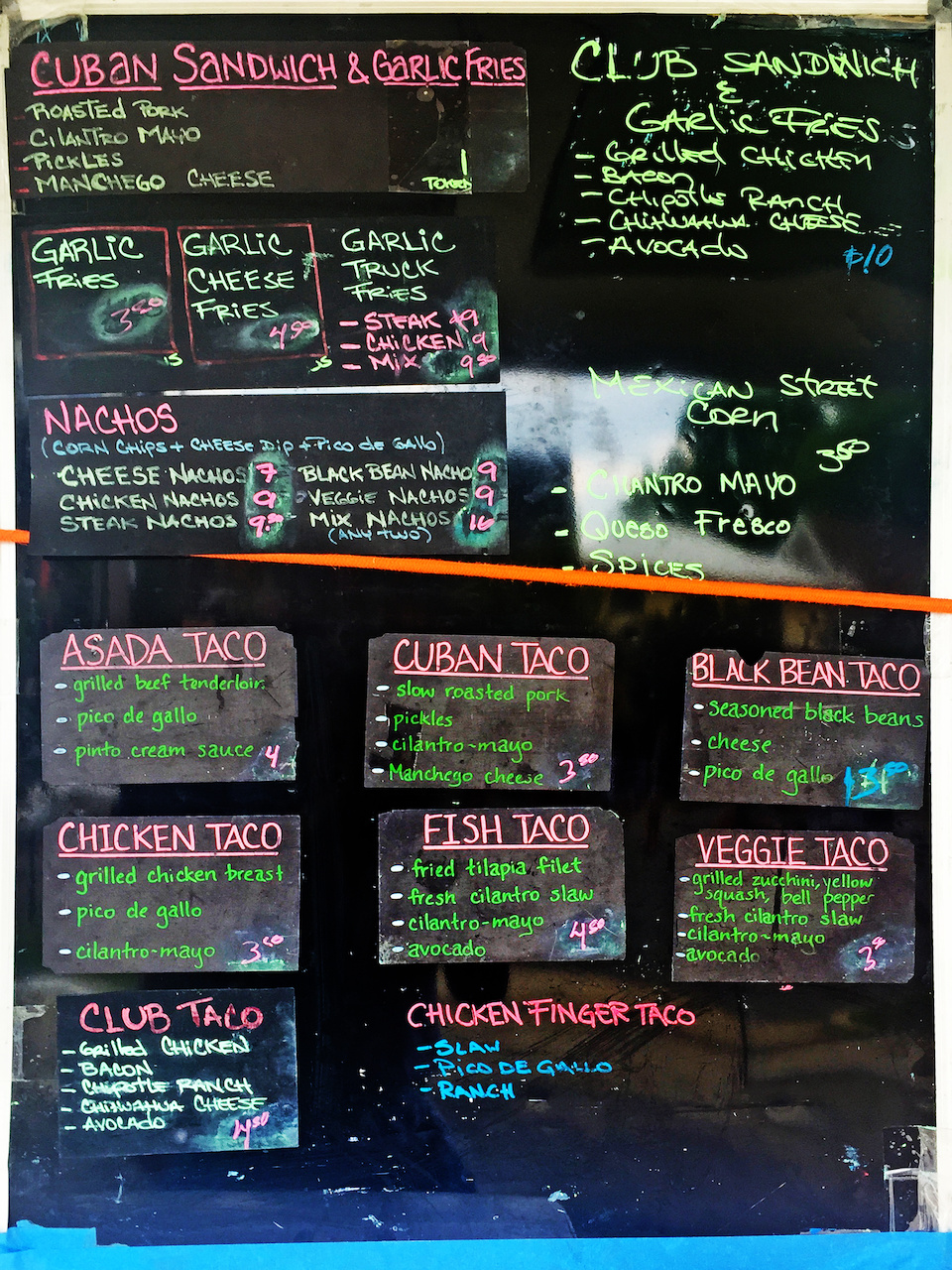 There are so many mouthwatering options at Cantina on Wheels! There are so many mouthwatering options at Cantina on Wheels!