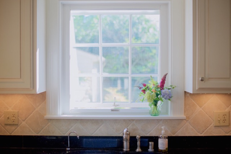 Kitchen window is now a breeze to open, to enjoy the breeze. easier now to open, especially over the sink