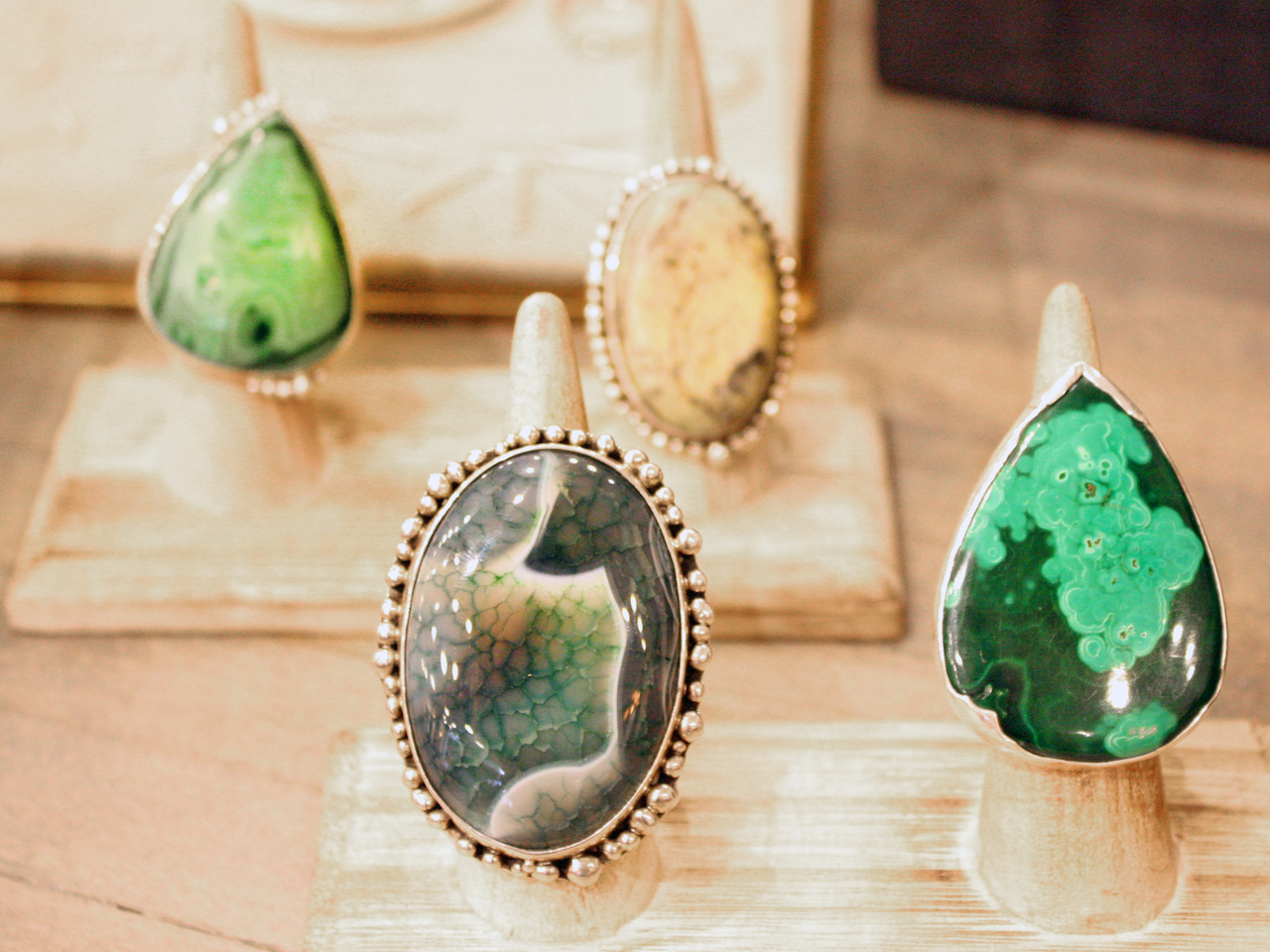 These make the perfect cocktail rings. Made Again StyleBlueprint Atlanta rings