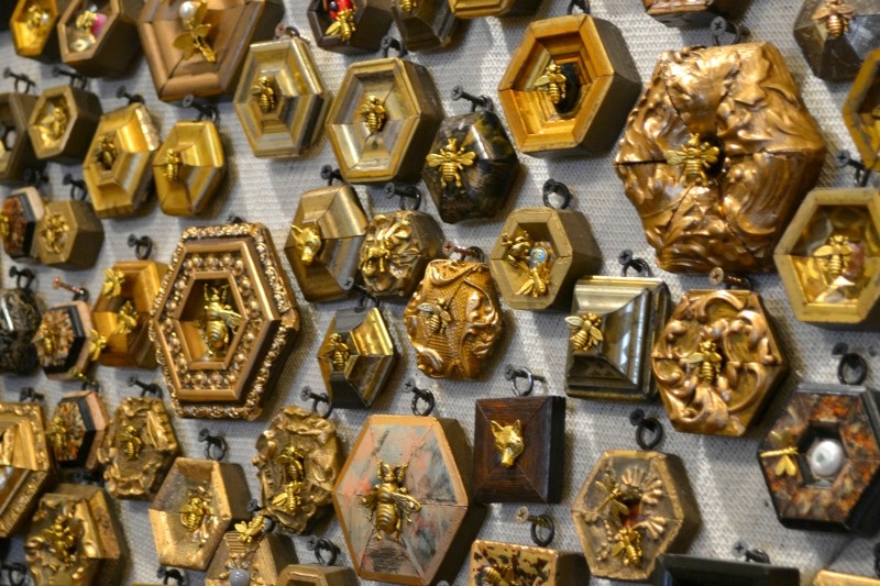 Each one a unique piece of art and history SB July Finds museum bees