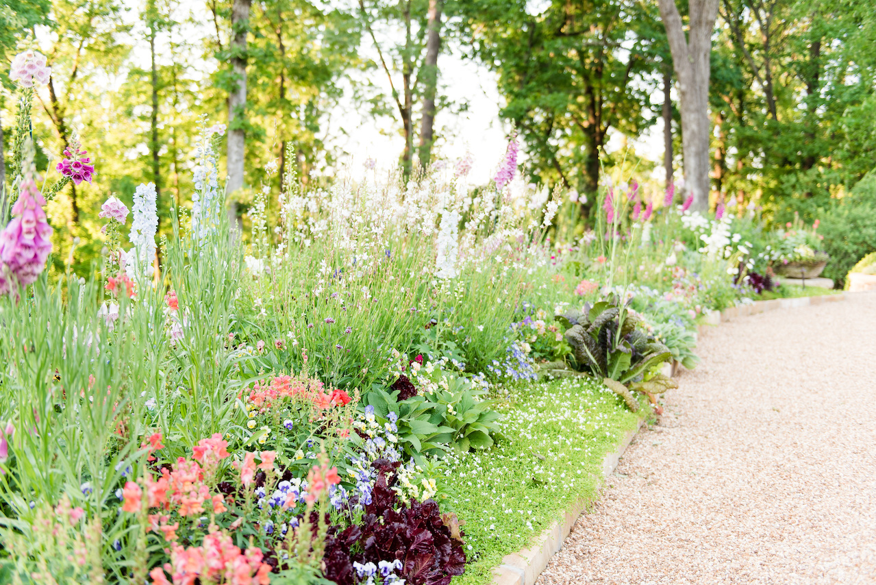 Pratt Brown Landscape keeps the flower border lush and luxurious with a variety of plants and flowers. Pratt Brown Landscape keeps the flower border lush and luxurious with a variety of plants and flowers.