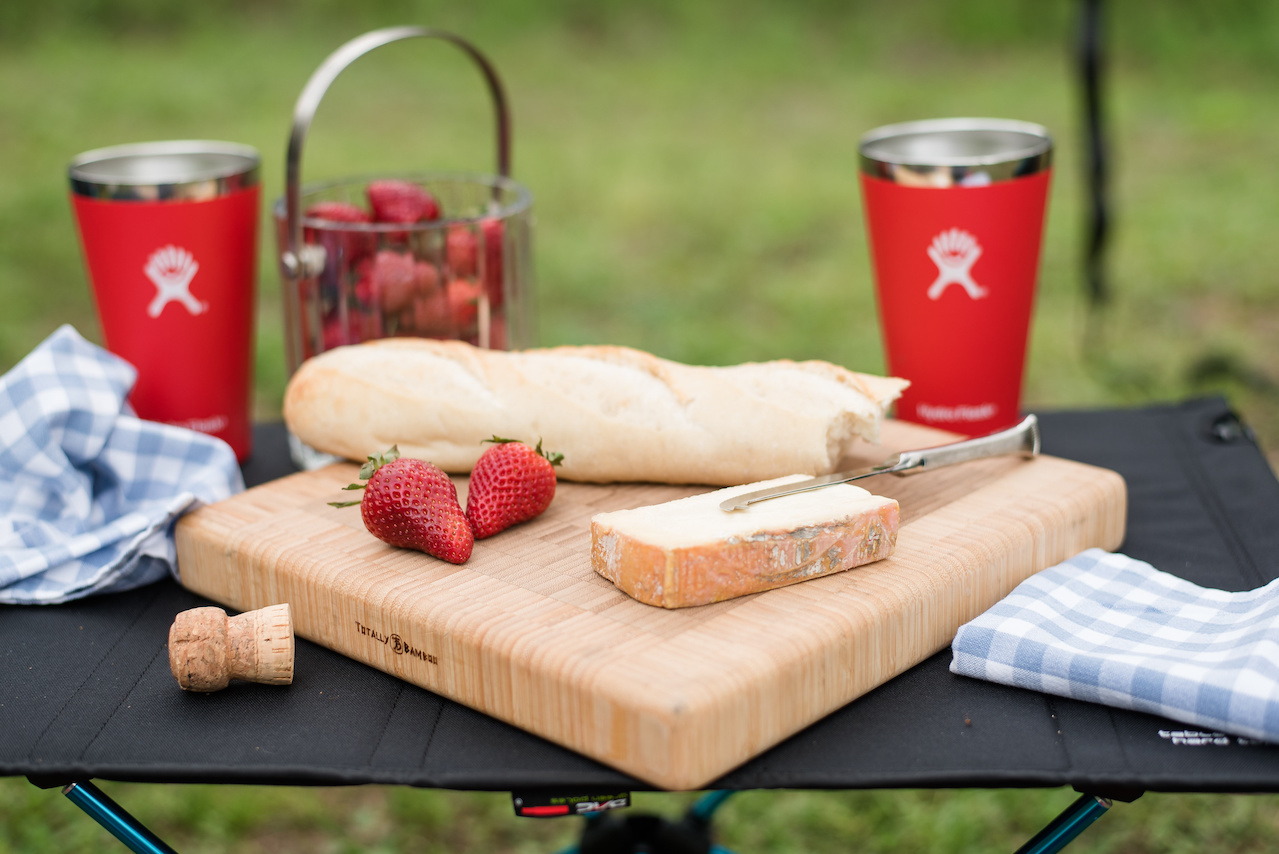 You don't have to sacrifice culinary quality just because you're in the great outdoors. Forego the chips and hot dogs for your favorite epicurean delights! You don't have to sacrifice culinary quality just because you're in the great outdoors. Forego the chips and hot dogs for your favorite epicurean delights!