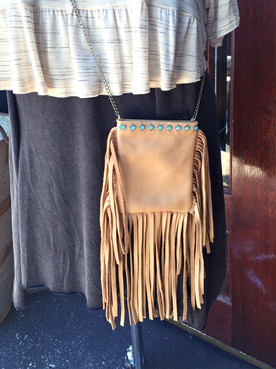 Fringe is a must for every festival, and layering adds to the effortless look of this style. Fringe is a must for every festival, and layering adds to the effortless look of this style.