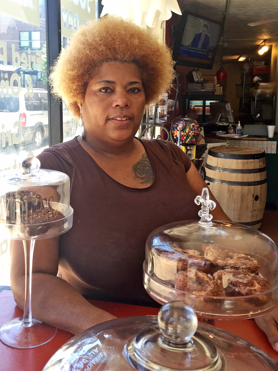Look at all these homemade desserts Sweet Peaches, a new local restaurant in the West End of Louisville