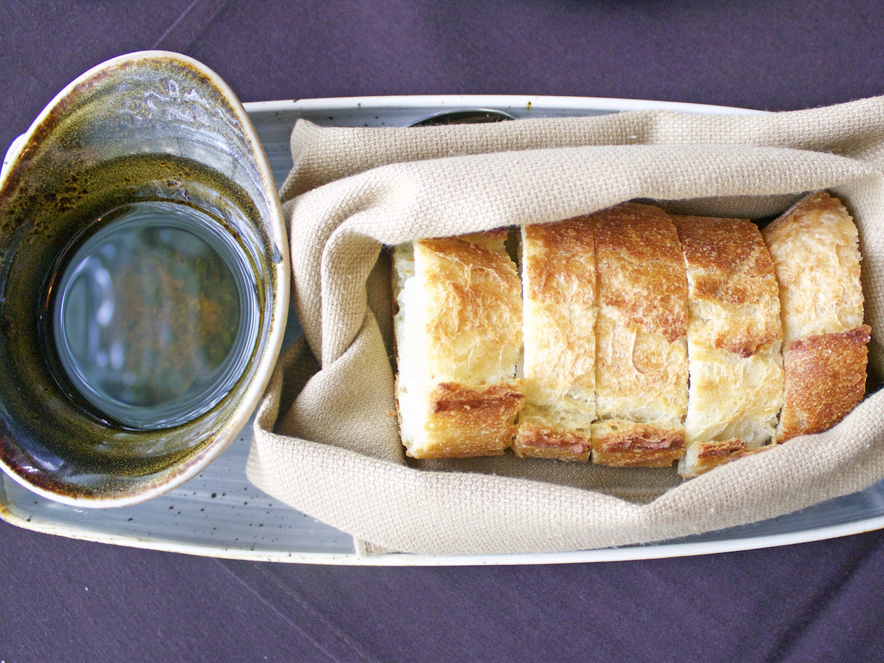 Blue Dog Bread is always a good start You know you’re off to a good start when your meal begins with warm-from-the-oven Blue Dog br.jpg