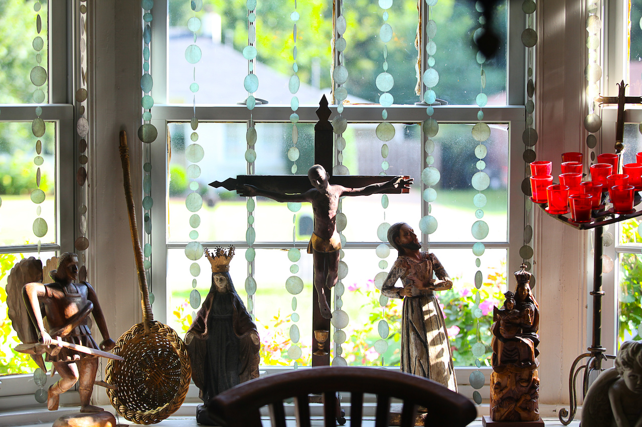A religious icon collection