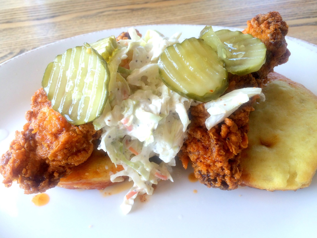 I could have eaten two bowls of just the pickles. sb fontleroys hot chicken.jpg