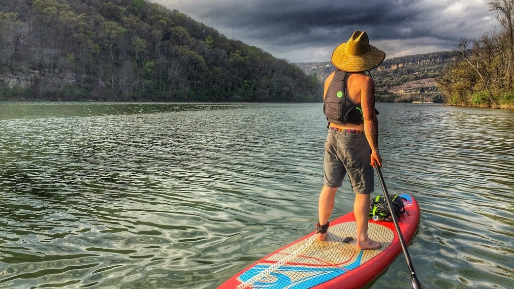 Paddleboarding is one of the best way to experience Tennessee River Gorge Paddleboarding is one of the best way to experience Tennessee River Gorge