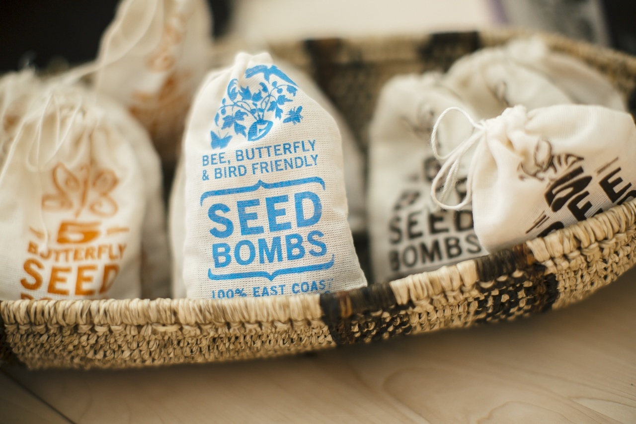 In addition to succulents and terrariums, The ZEN Succulent also carries items like these seed bombs, which are simply a garden in a pouch. Scatter the bombs, and wait for the flowers to emerge! In addition to succulents and terrariums, The ZEN Succulent also carries items like these seed bombs, which are simply a garden in a pouch. Scatter the bombs, and wait for the flowers to emerge!