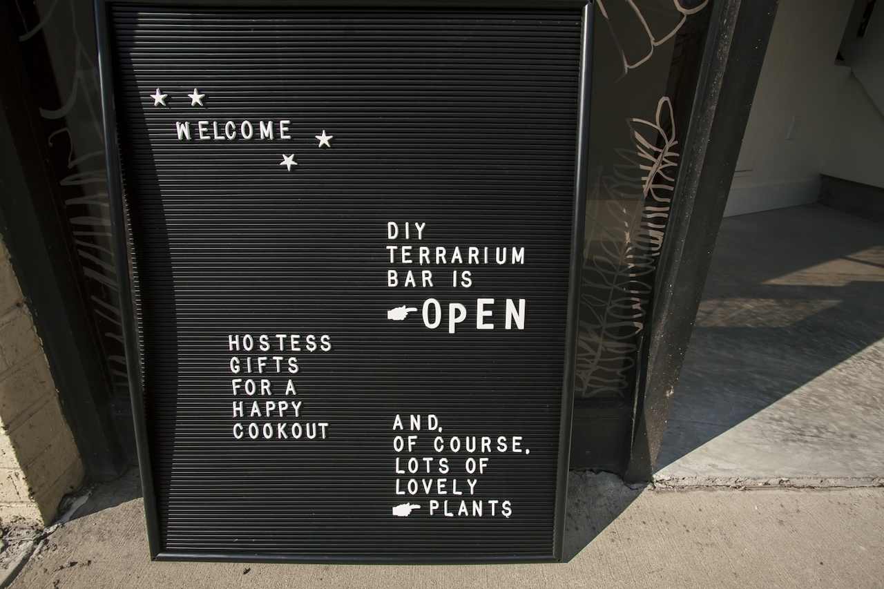 Take a stab at the DIY Terrarium Bar! Take a stab at the DIY Terrarium Bar!