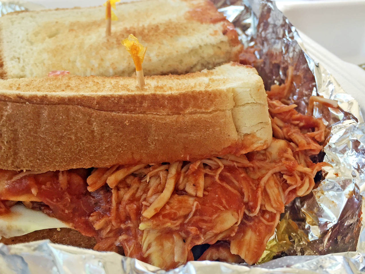 This looks like Texas toast to me Sweet Peaches, a new local restaurant in the West End of Louisville