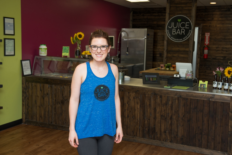 Kimberley Rushton, owner of Juice Bar at Chace Lake in Hoover Kimberley Rushton, owner of Juice Bar at Chace Lake in Hoover