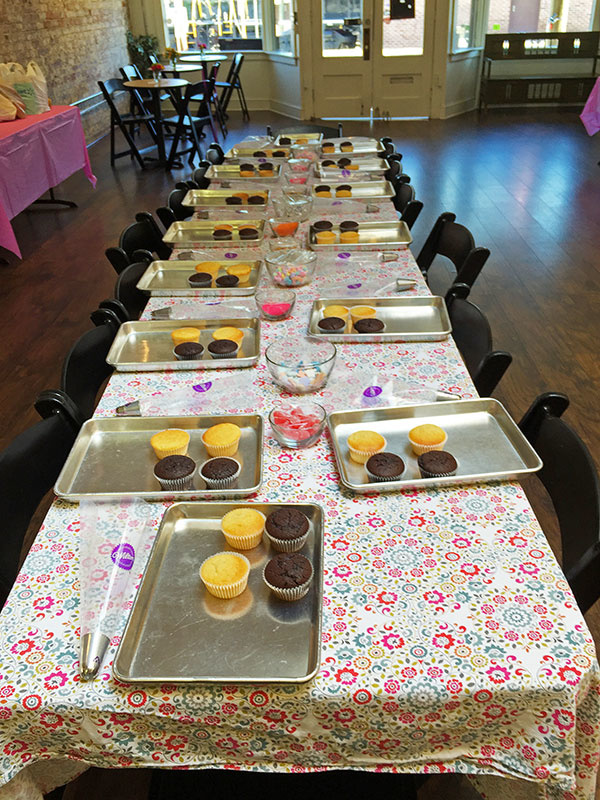 This is definitely the Before shot... Lenox Cupcakes